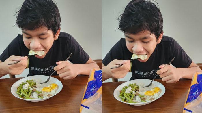 Jonathan Latumahina Unggah Potret Terkini David Sudah Bisa Makan Sendiri : Tangan Kanan Tremor