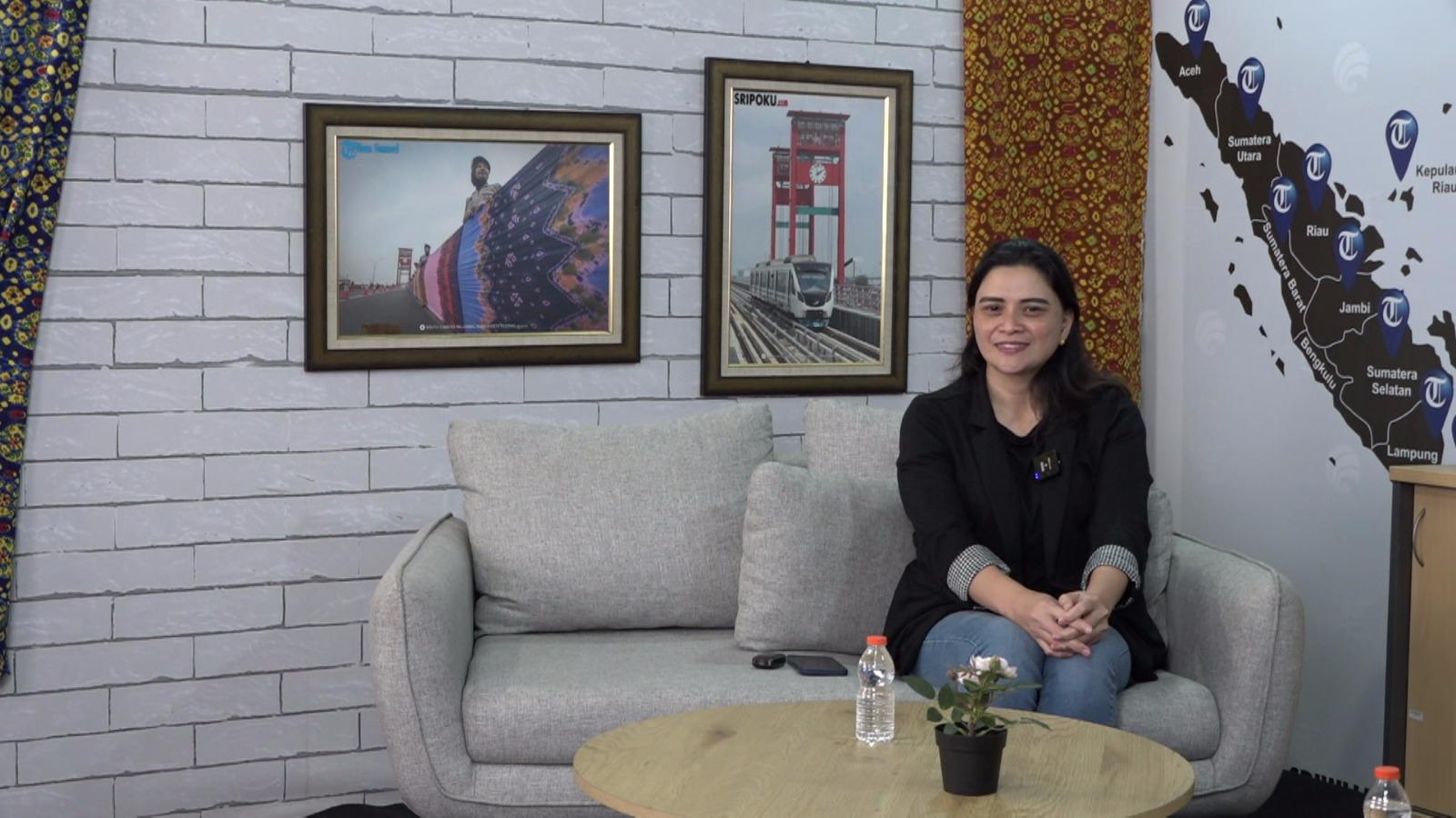 Lidya Catherine Kalalo, "Penakluk" Selat Sunda Kini Ditantang Nakhodai UPTD Taman Budaya Sriwijaya - Tribunsumsel.com