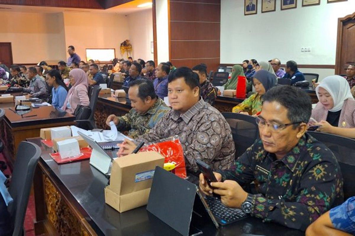 Sekda Banyuasin Erwin Hadiri Monev Pengelolaan LAPOR! Untuk Pelayanan Pengaduan Pada Aplikasi LAPOR