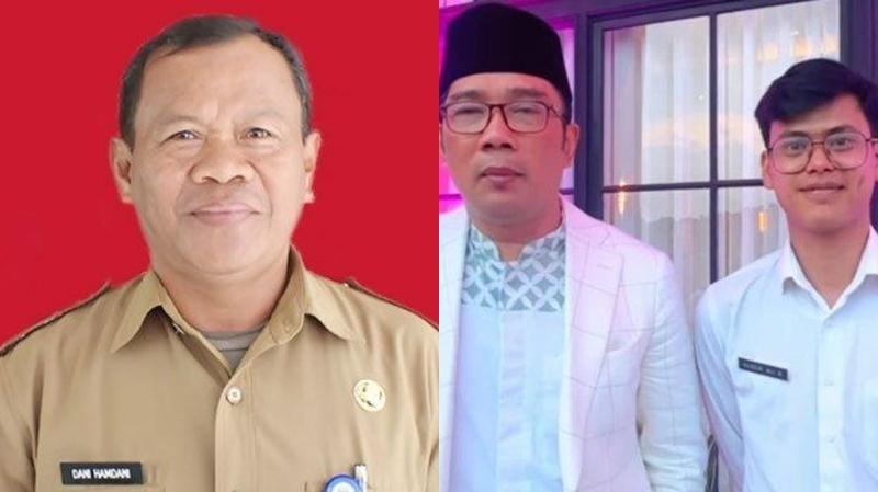 Kepala-BKPSDM-Pangandaran-Dani-Hamdani-Gubernur-Jabar-Ridwan-Kamil-dan-Guru-Muda-Husein-Ali.jpg
