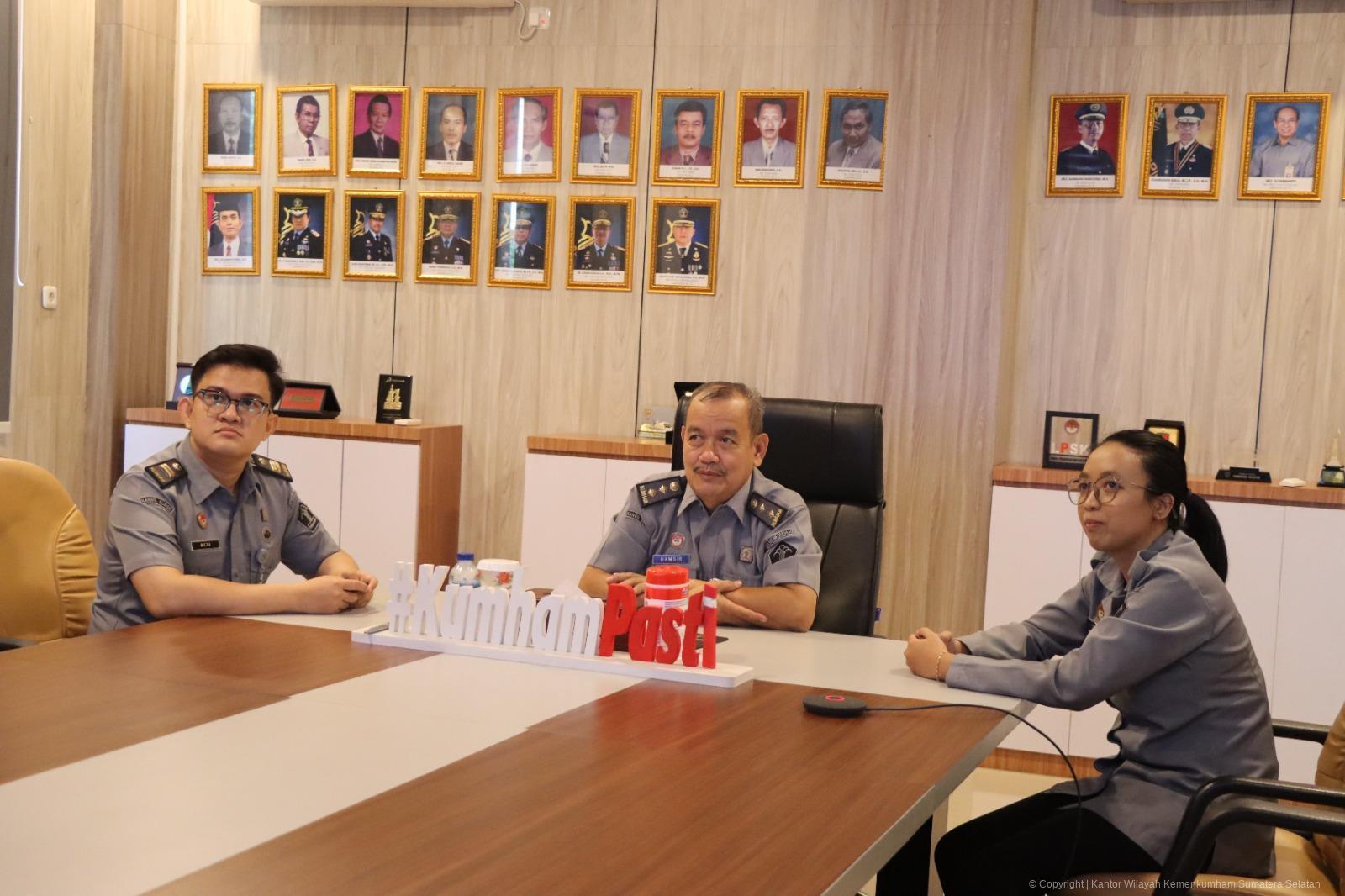 Kemenkum Sumsel Siap Hadapi Uji Petik Zona Integritas Menuju WBK/WBBM Tahun 2025