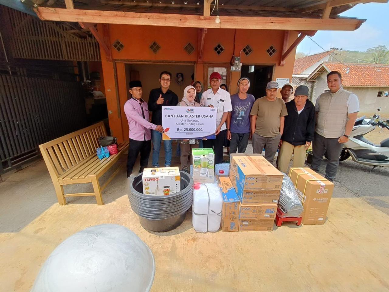 Usaha Endog Lewo Garut Sukses Tingkatkan Produksi Berkat Pemberdayaan BRI Klasterkuhidupku
