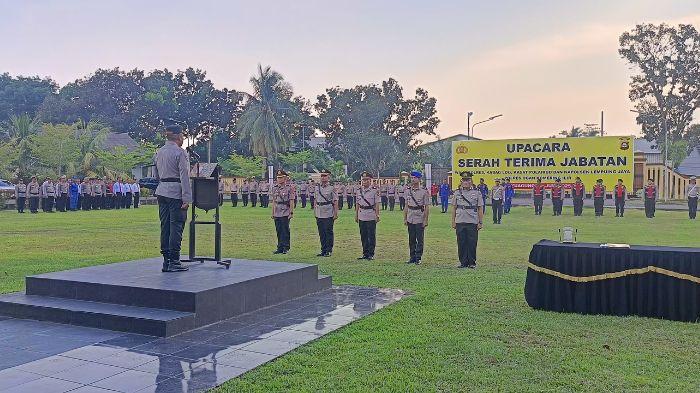 Kompol Harsono Resmi Gantikan Kompol I Putu Suryawan Sebagai Wakapolres OKI