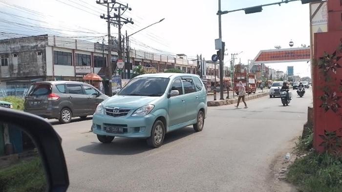 Kondisi Terkini Jalintim Palembang-Bentung, Terpantau Lengang dan Lancar