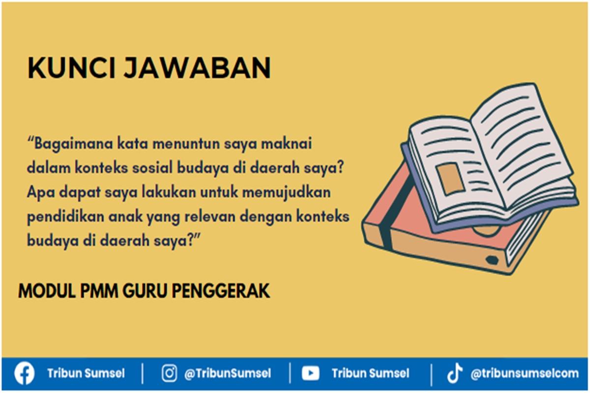 Kunci Jawaban, Bagaimana Kata Menuntun Saya Maknai Dalam Konteks Sosial Budaya di Daerah Saya?, PMM