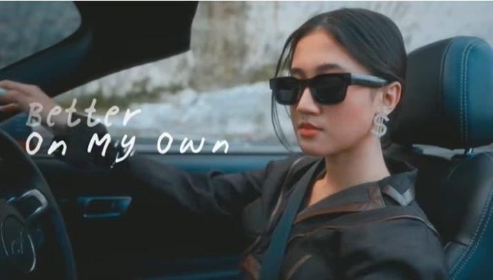 Lirik dan Arti Lagu Better On My Own Keisya Levronka, Trending Youtube Indonesia
