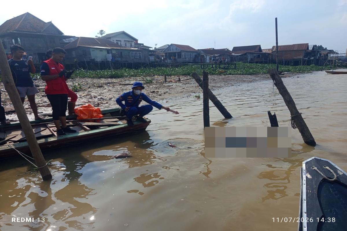 Geger Penemuan Mayat Mr. X di Sungai Musi Tangga Buntung, Ini Ciri-Ciri Pakaian Korban - Tribunsumsel.com