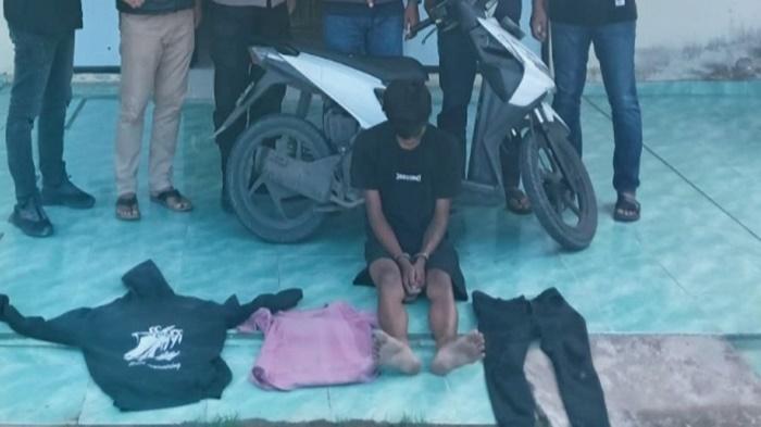 Modus Top Up Dana, Slamet Rampas Handphone Pemilik Konter di Sukapulih OKI