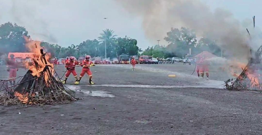 Musim Panas, Pelaku Pembakaran Lahan di OKI Diancam 10 Tahun Penjara Hingga Denda Rp 10 M