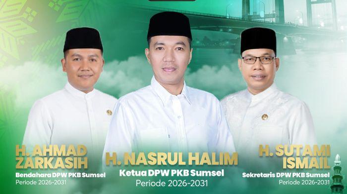 Nasrul-Halim-Resmi-Jabat-Ketua-DPW-PKB-Sumsel-2026-2031-Sutami-Sekretaris-Zarkasih-Bendahara.jpg