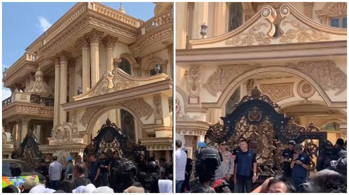 PEKERJAAN Haji Sutar Diungkap Warga, Crazy Rich Tulung Selapan OKI Rumah Mewahnya Digeledah BNN