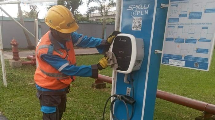 PLN UID S2JB Optimalkan Pelayanan SPKLU Selama Siaga Idul Fitri 1445H