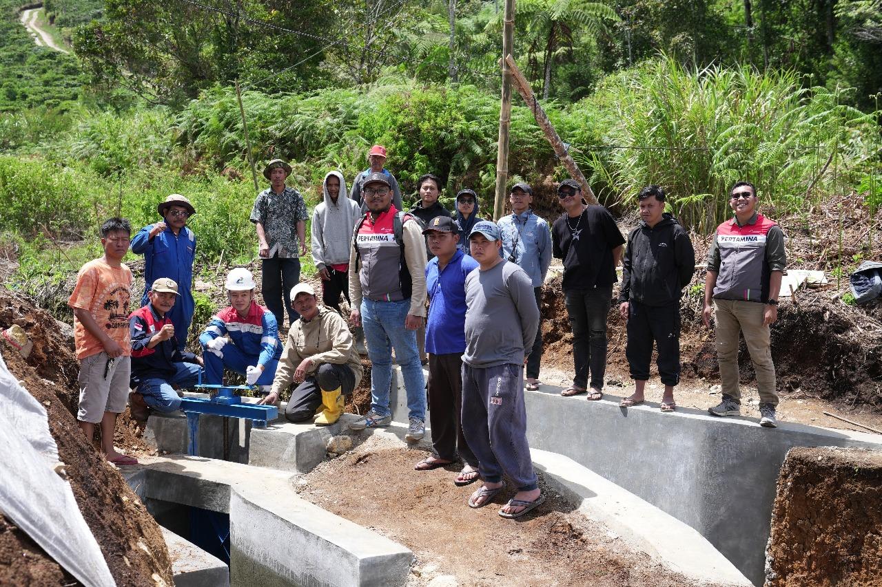 PLTMH 12 Kilowatt di Desa Energi Berdikari Rantau Dedap Sumsel Beroperasi,  Terangi 44 Rumah Warga - Tribunsumsel.com