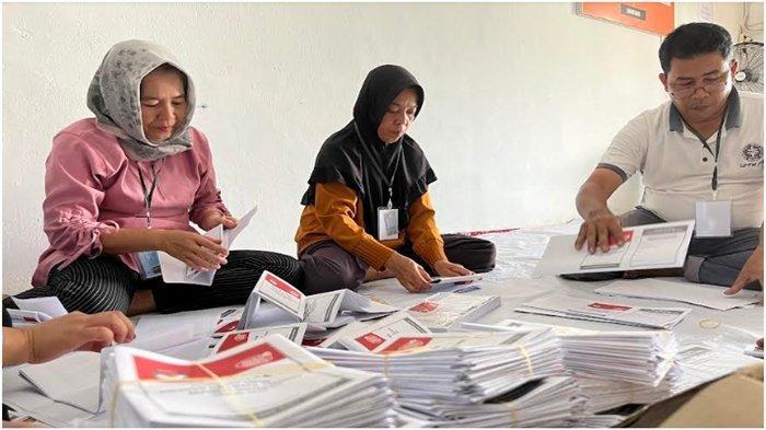 Pakai Jasa Percetakan di Jateng, KPU Muara Enim Sumsel Yakin 474.812 Surat Suara Selesai Tepat Waktu