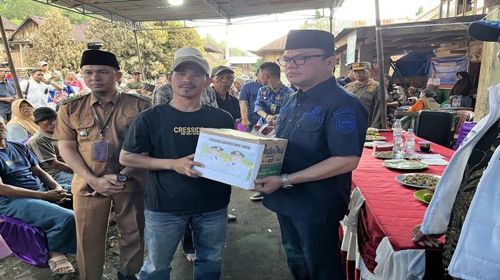 Pemkab Empat Lawang Salurkan Bantuan Korban Kebakaran Desa Lingge, 22 Jiwa Terdampak
