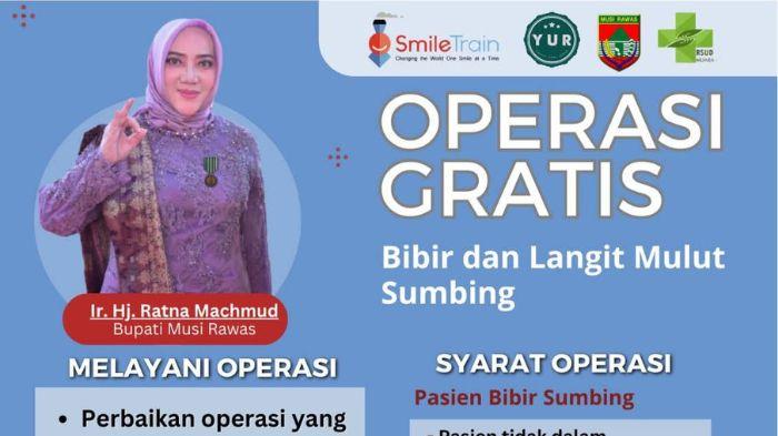 Pemkab Musi Rawas Gelar Operasi Bibir Sumbing Pada 26 Juli 2025 di RSUD Muara Beliti, Gratis