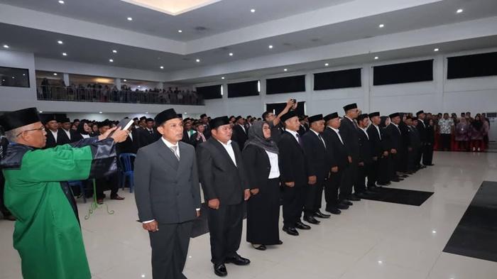 Pemkot Lubuklinggau Upayakan Ketua RT yang Baru Dilantik Bisa Ajukan Kredit Bank Hingga Rp50 Juta - Tribunsumsel.com