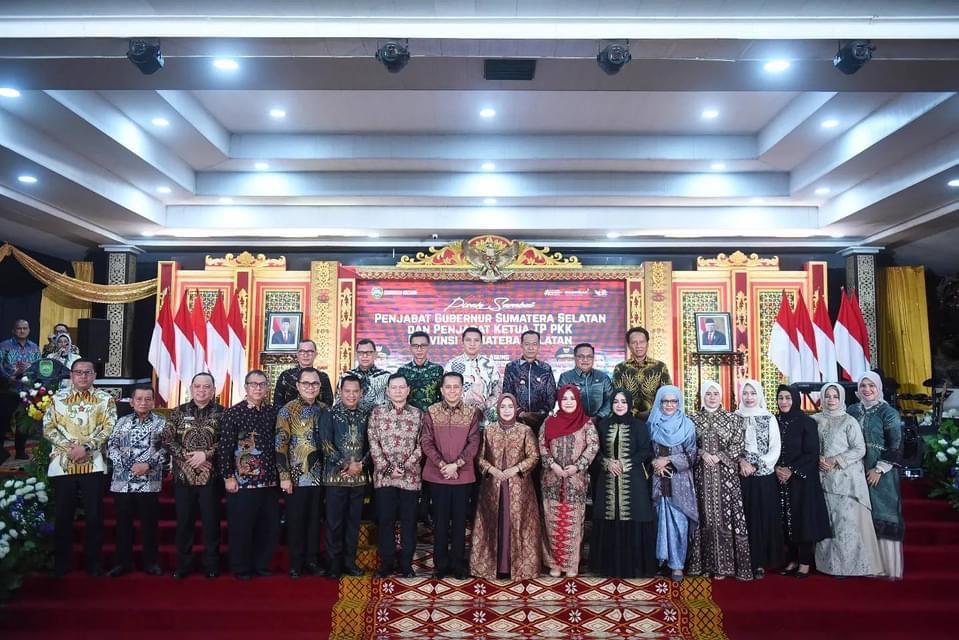 Pj Bupati Empat Lawang Hadiri Pisah Sambut Pj Gubernur Sumsel Dari Agus Fatoni Ke Elen Setiadi