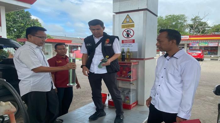 Polres Ogan Ilir Sidak Sejumlah SPBU, Cegah Penimbunan BBM Jelang Arus Mudik Lebaran 2025