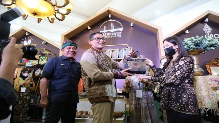 Menparekraf Launching Beli Kreatif Sumsel, Deru Optimistis Ekonomi Sumsel Meningkat Signifikan