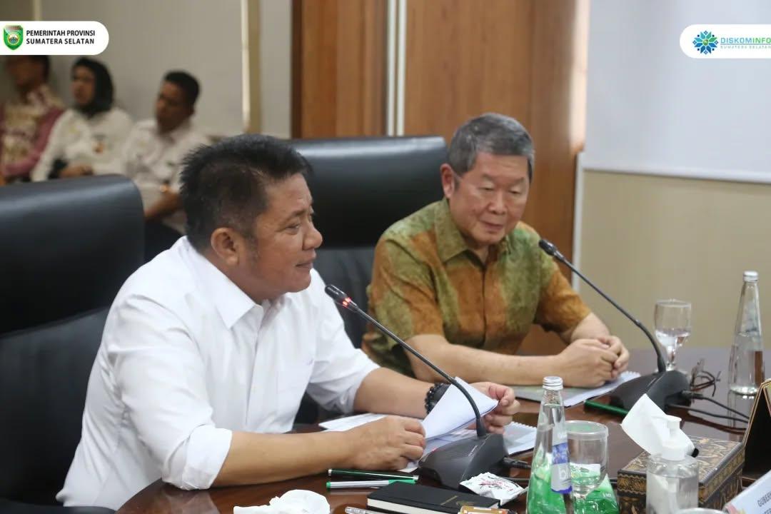 Herman Deru Pimpin Rapat Pemaparan Program Hulu–Hilir Ketahanan Pangan oleh PT Paskomnas