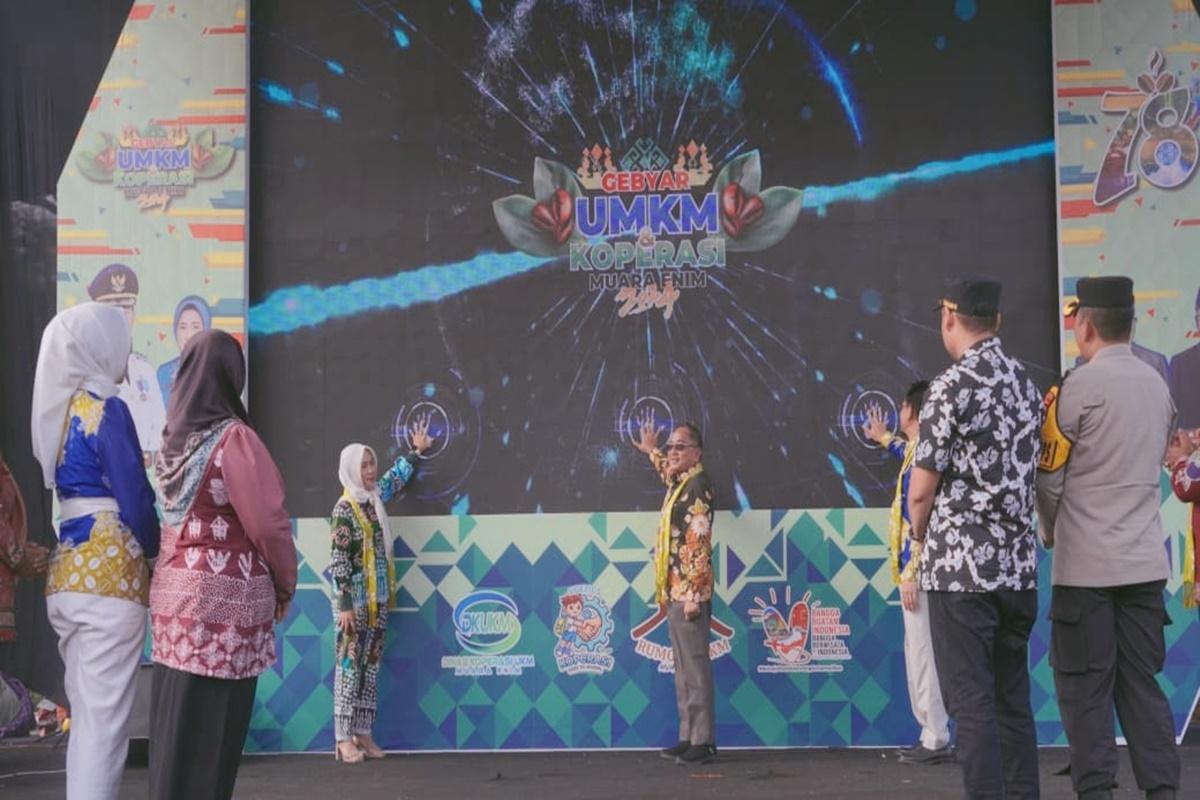 Rayakan HUT ke-78,  Pemkab Muara Enim Gelar Gebyar UMKM dan Koperasi