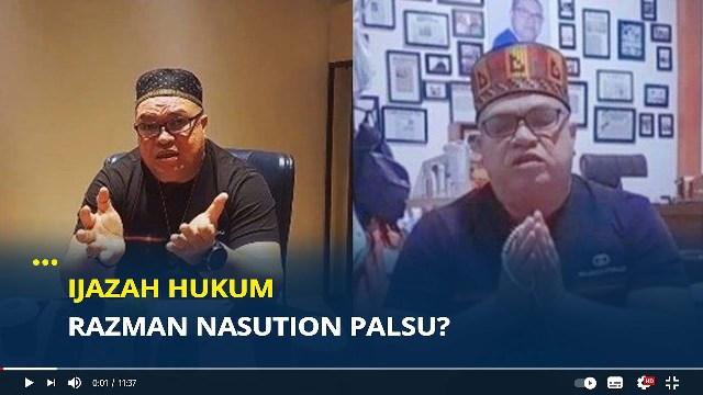 RESMI Razman Nasution Dipolisikan Pihak Ibnu Chaldun Terkait Dugaan Ijazah Palsu, Terancam Dipenjara