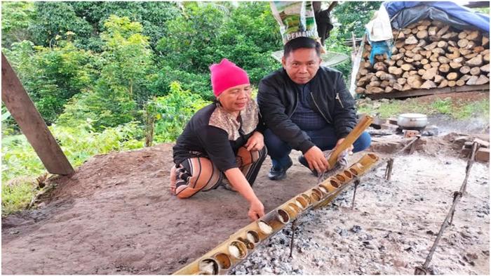 Resep Membuat Lemang Bambu Ala Pedagang di Lubuklinggau, Rasanya Gurih, Sajian Berbuka Puasa