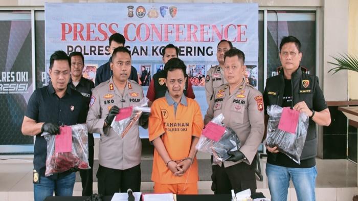 Sadis Tikam dan Sayat Lansia Penjual Es di OKI Hingga Tewas, Tersangka L Terancam 5 Tahun Penjara