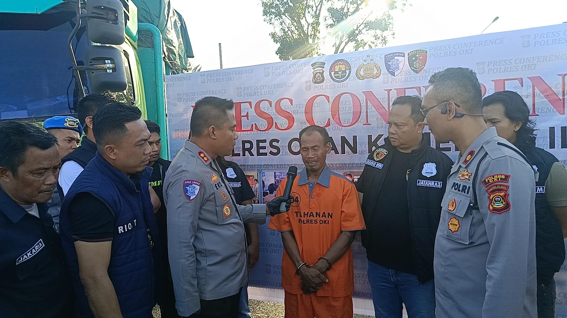 Sakit Hati Sering Dimarahi, Kernet Asal Riau Bunuh Sopirnya, Mayat Dibuang di Jembatan Tol Kayuagung