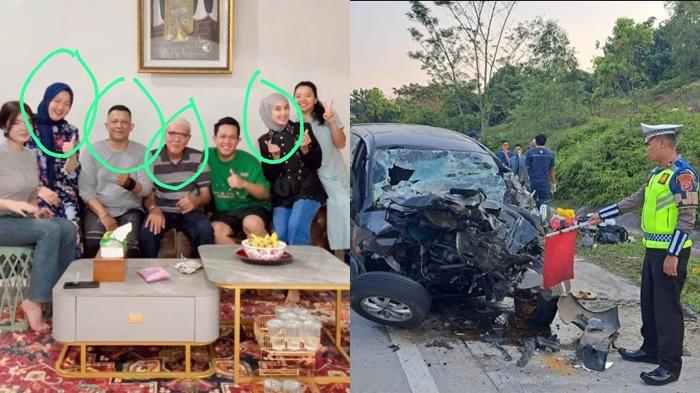 Satu Keluarga Tewas di Tol Terpeka, Siswi SMA Asal Lahat Selamat Meski Luka Berat - Tribunsumsel.com