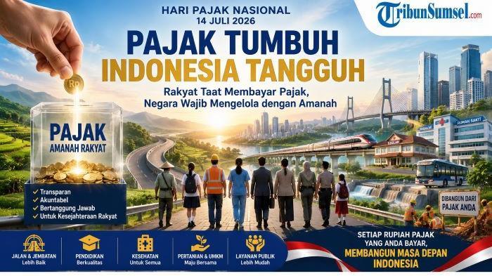 Sejarah Penetapan Hari Pajak Nasional yang Diperingati Setiap 14 Juli - Tribunsumsel.com