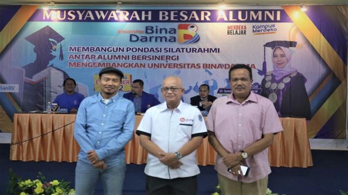 Sekda OI, Muhsin Abdullah Terpilih Ketua IKA Universitas Bina Darma