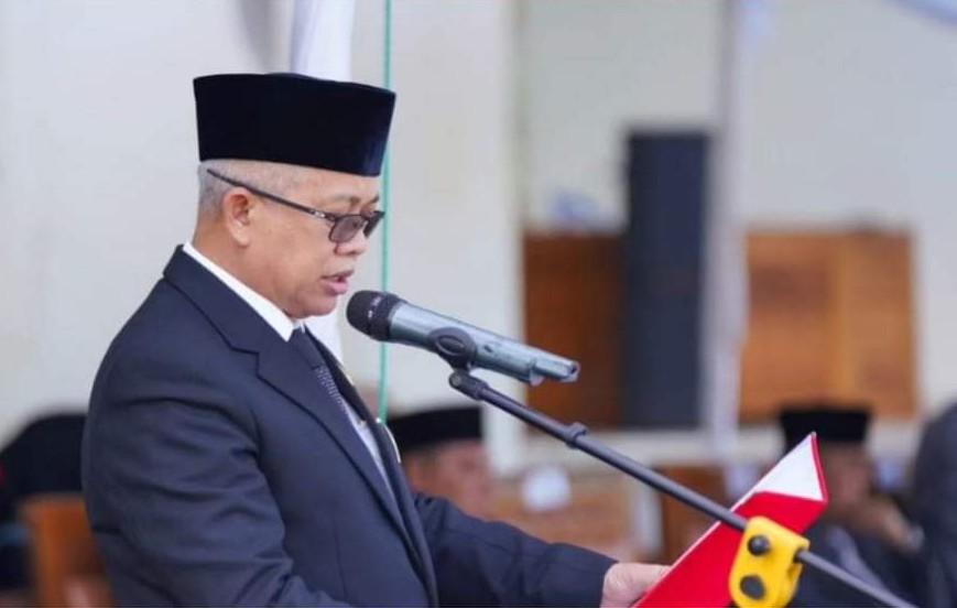 Sekda Ogan Ilir Hadiri Upacara Peringatan Hari Kesaktian Pancasila Tahun 2024