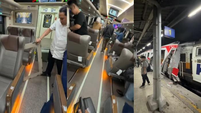 'Allahu Akbar', Rekaman Penumpang Detik-Detik Kecelakaan Maut KA Argo Bromo Vs KRL di Bekasi Timur