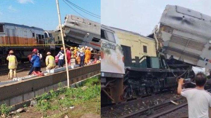 Sosok Masinis Kereta Api Tabrakan di Cicalengka Bandung, Meninggal Dunia Tubuh Terjepit di Gerbong