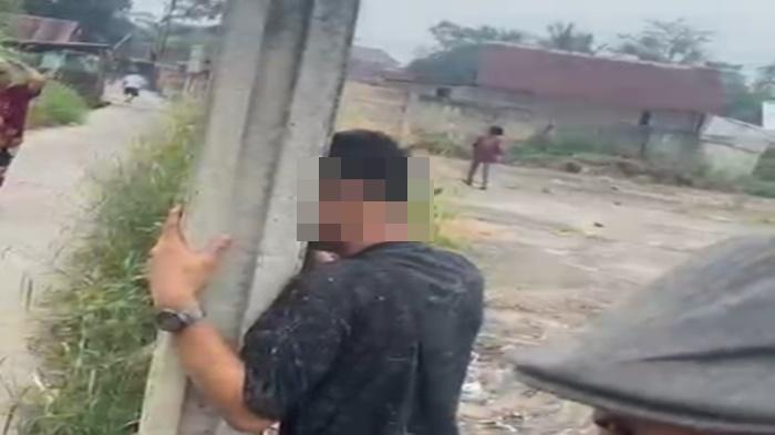 Sosok Pemuda Viral Tepergok Asusila di Pasar Jakabaring Palembang, Nangis Histeris, Kerja Serabutan - Tribunsumsel.com
