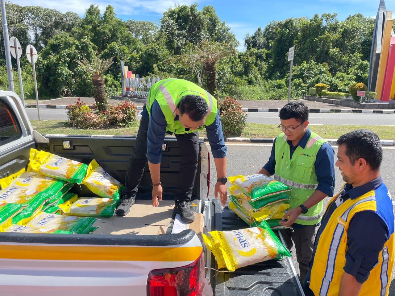 PTBA Kirim Bantuan Sembako dan Tim Tanggap Bencana ke Wilayah Terdampak Banjir Sumatera