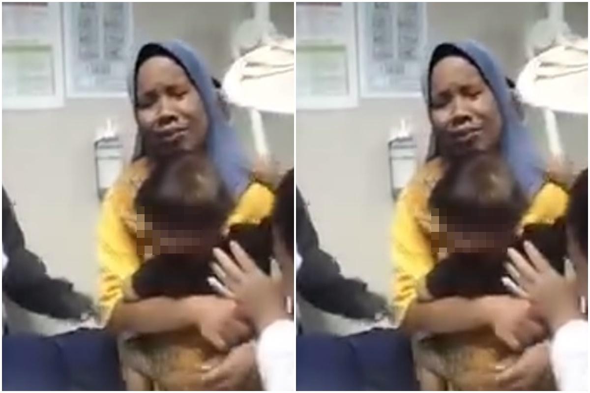 Tangis Pilu Istri Korban PHK di Muba, Suaminya Meninggal Saat Ikut Demo, Anak-anaknya Masih Kecil