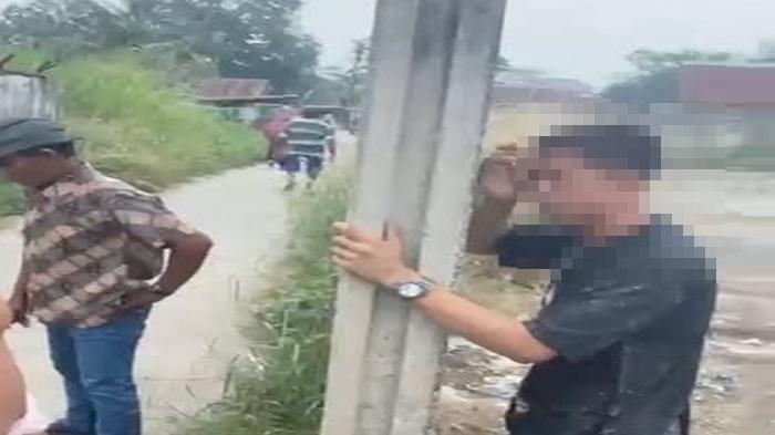 Tangis Pria Tepergok Berbuat Asusila dengan Wanita di Pasar Jakabaring Palembang, Tak Mau Dinikahkan - Tribunsumsel.com