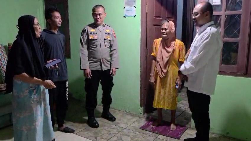 Tersesat di Sukawinatan, Rumah Nenek 78 Tahun di Palembang Ditemukan dan Diantar Pulang - Tribunsumsel.com