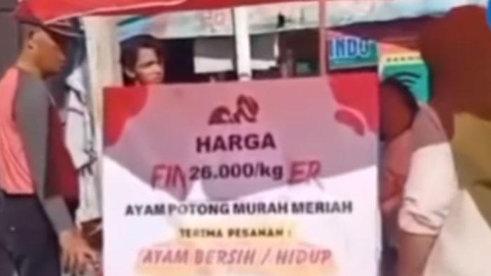 VIDEO Viral Pedagang Daging Ayam Didemo Sesama Pedagang, Diduga Gegara Jual Harga Lebih Murah
