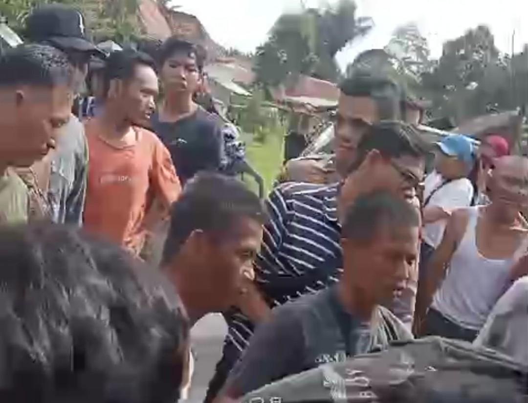 Viral, 2 Pria di Ogan Ilir Nyaris Diamuk Massa, Kedapatan Mencuri di Permukiman Warga