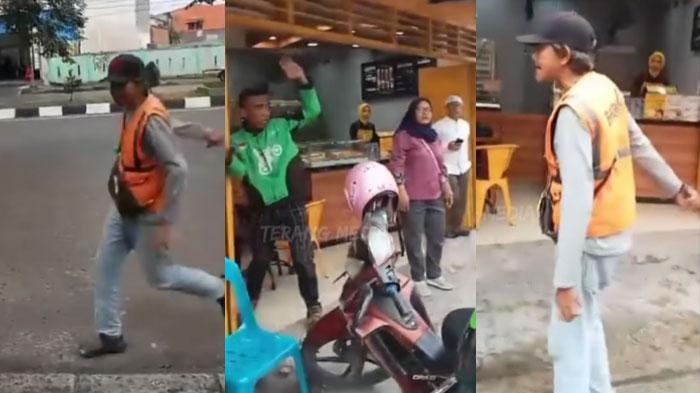 Kronologi Tukang Parkir Ngamuk ke Driver Ojol Gegara Tak Mau Bayar Parkir, Ancam Pukul Pakai Martil