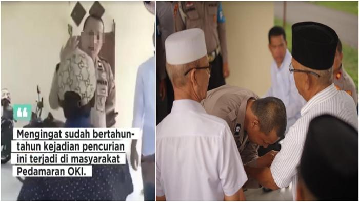 VIRAL Oknum Polisi Ucapkan Kalimat Tak Pantas pada Warga Pedamaran OKI, Berujung Mutasi