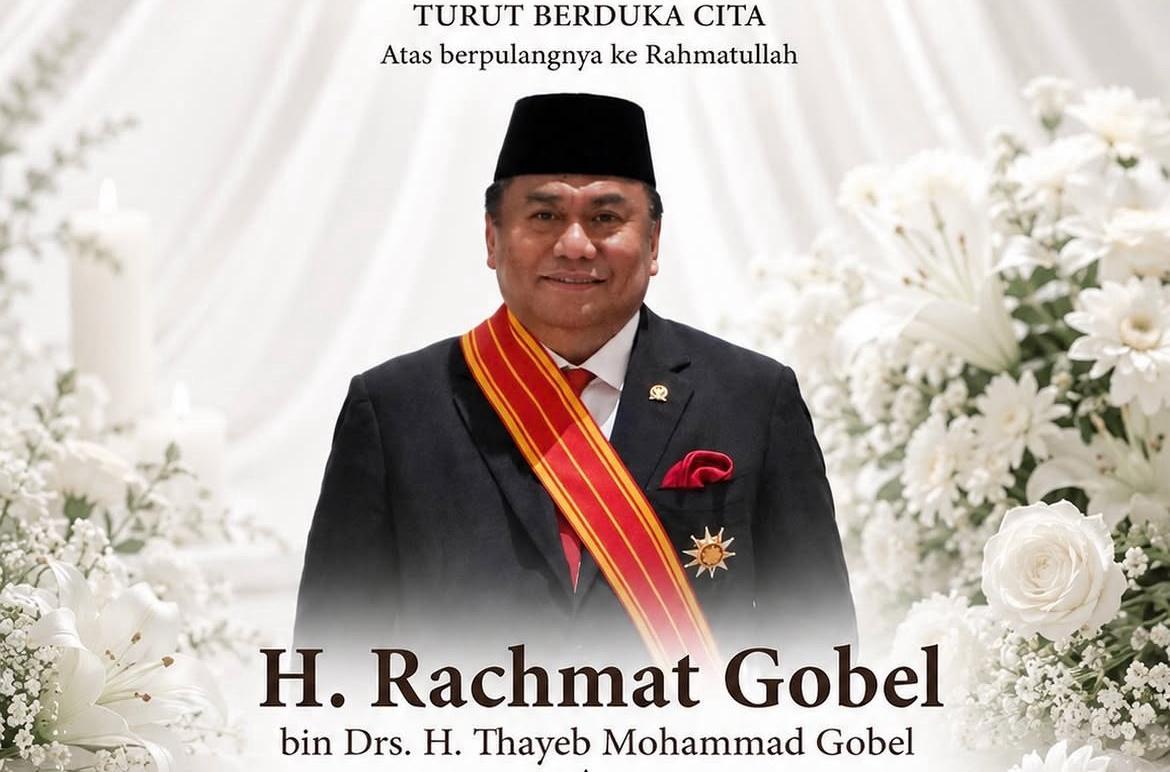 Kabar Duka, Anggota DPR RI Rachmat Gobel Meninggal Dunia di RS Brawijaya Tebet - Tribunsumsel.com