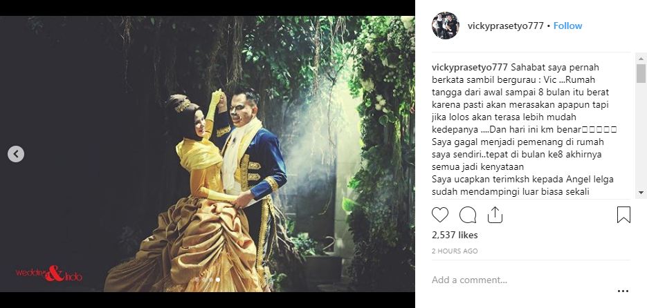 Bakal Jadi Janda Lagi, 5 Pria ini Pernah Dekat dengan Angel Lelga Sebelum dengan Vicky prasetyo