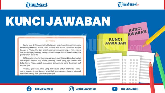 Apa Jenis Cerita Fiksi Teks Berjudul Si Pitung? Berikan Alasanmu, Kunci Jawaban Tema 8 Klas 4 Hal 54