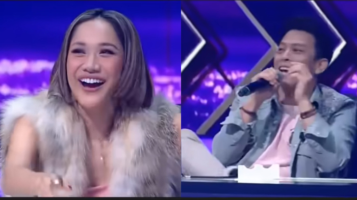 Ariel Noah Dan Bunga Citra Lestari Kompak Gunakan Baju Pink Saat Valentine, Rossa Goda Keduanya