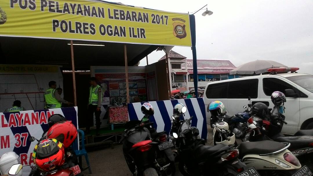 Bukan Pasar Tumpah, Ini yang Bikin Jalan di Pasar Inpres Indralaya Macet saat Arus Mudik
